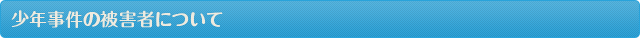 少年事件の被害者について