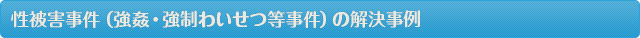 強制わいせつ・強姦等